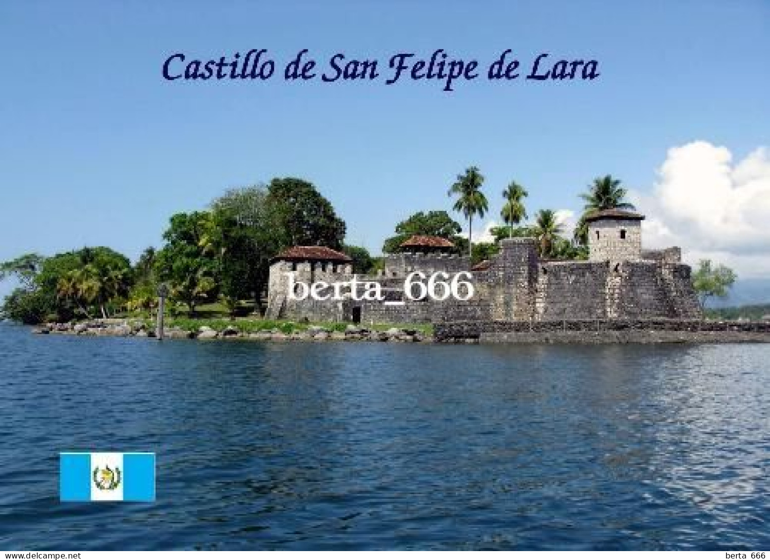 Guatemala Castillo San Felipe De Lara Fort New Postcard - Guatemala