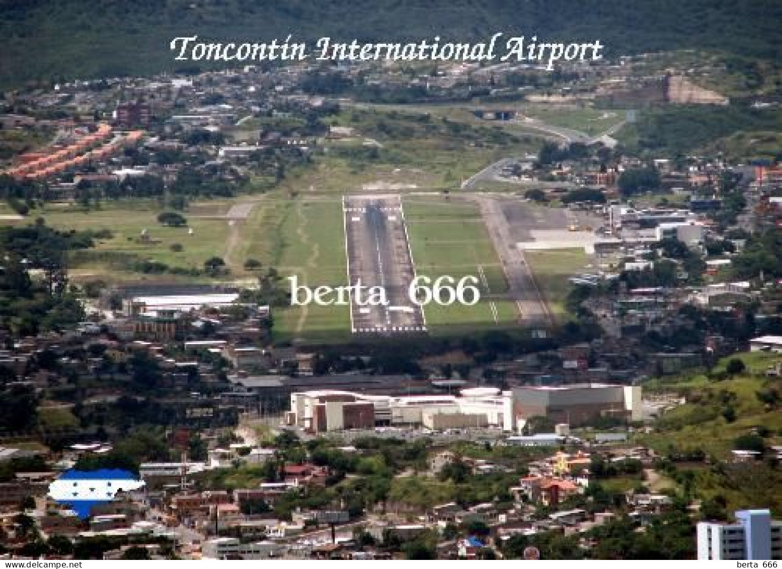 Honduras Toncontin International Airport New Postcard - Honduras