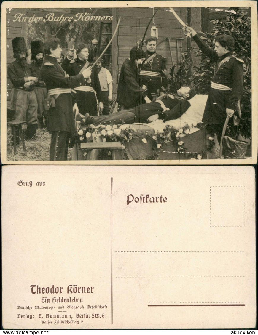 Kultur - Theater Theodor Körner Ein Heldenleben An Der Bahre Körners 1932 - Unclassified