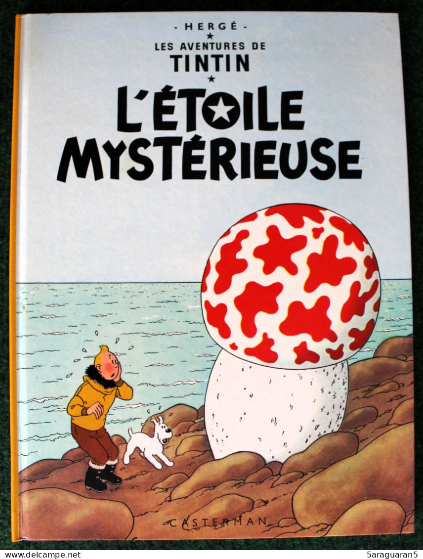 BD TINTIN - 10 - L'étoile Mystérieuse - C6 Bis - Rééd. 1984 - Tintin