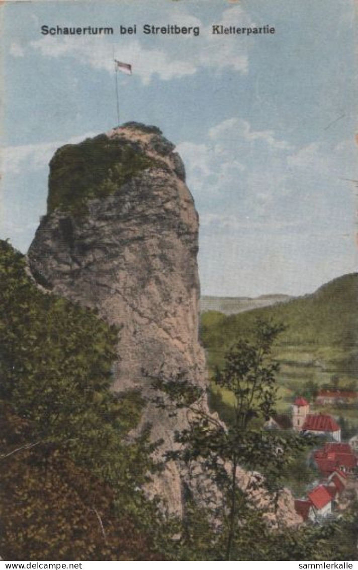 93841 - Wiesenttal, Streitberg - Schauerturm, Kletterberg - 1921 - Forchheim