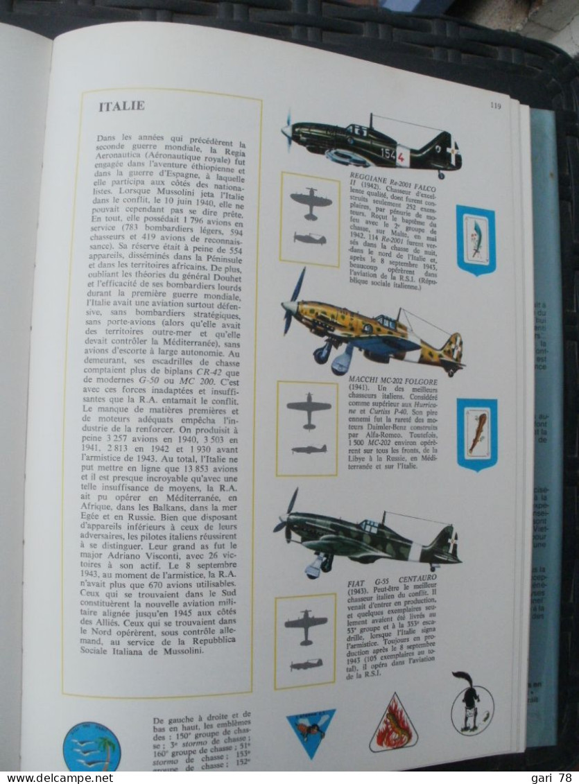 Enzo ANGELUCCI  Encyclopedie Des Avions - ELSEVIER - Encyclopaedia