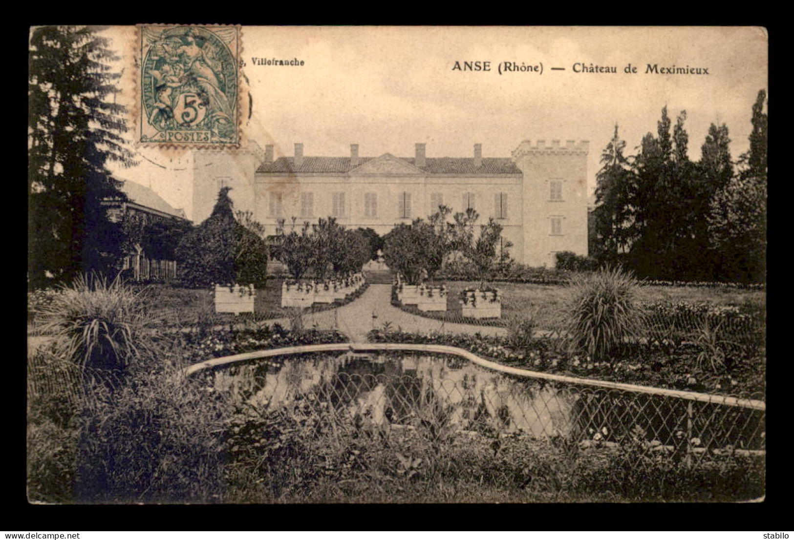 69 - ANSE - CHATEAU DE MEXIMIEUX - Anse