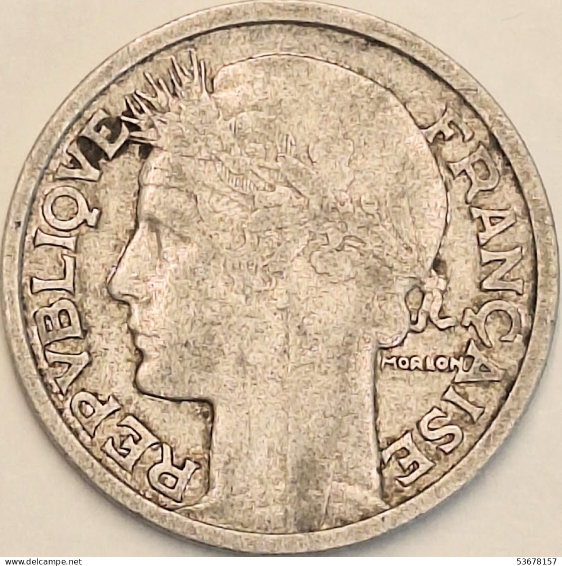 France - 2 Francs 1950, KM# 886a.1 (#4111) - 2 Francs