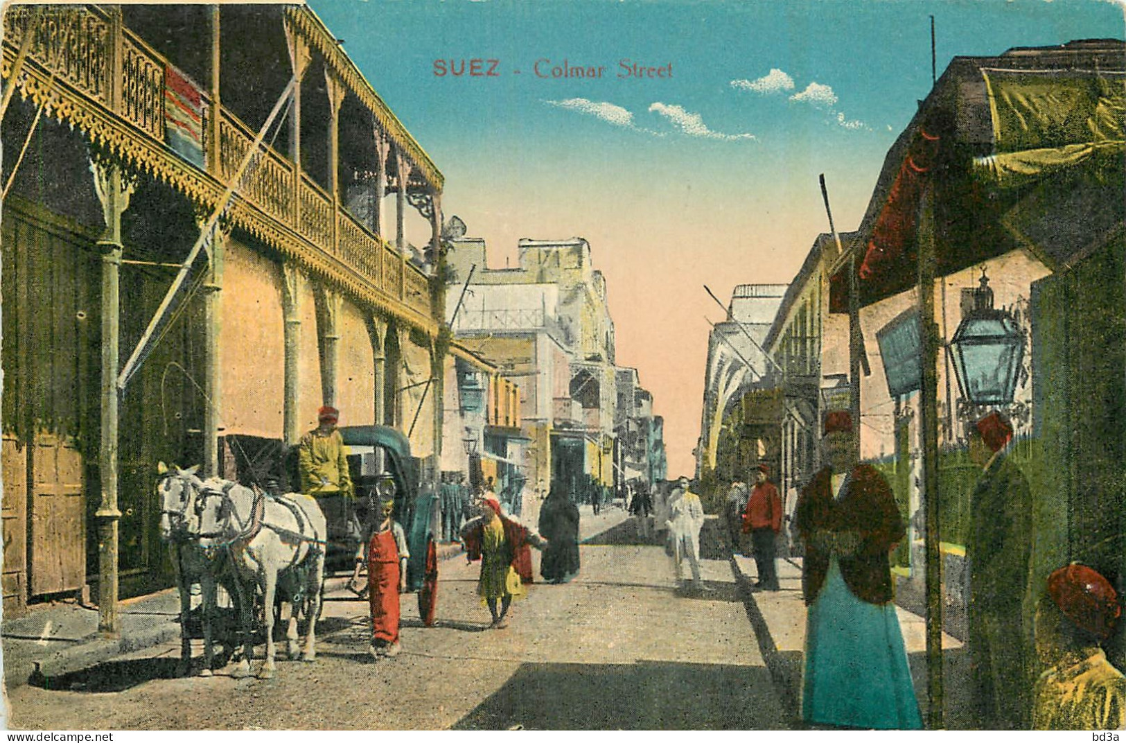 EGYPTE SUEZ COLMAR STREET - Sues