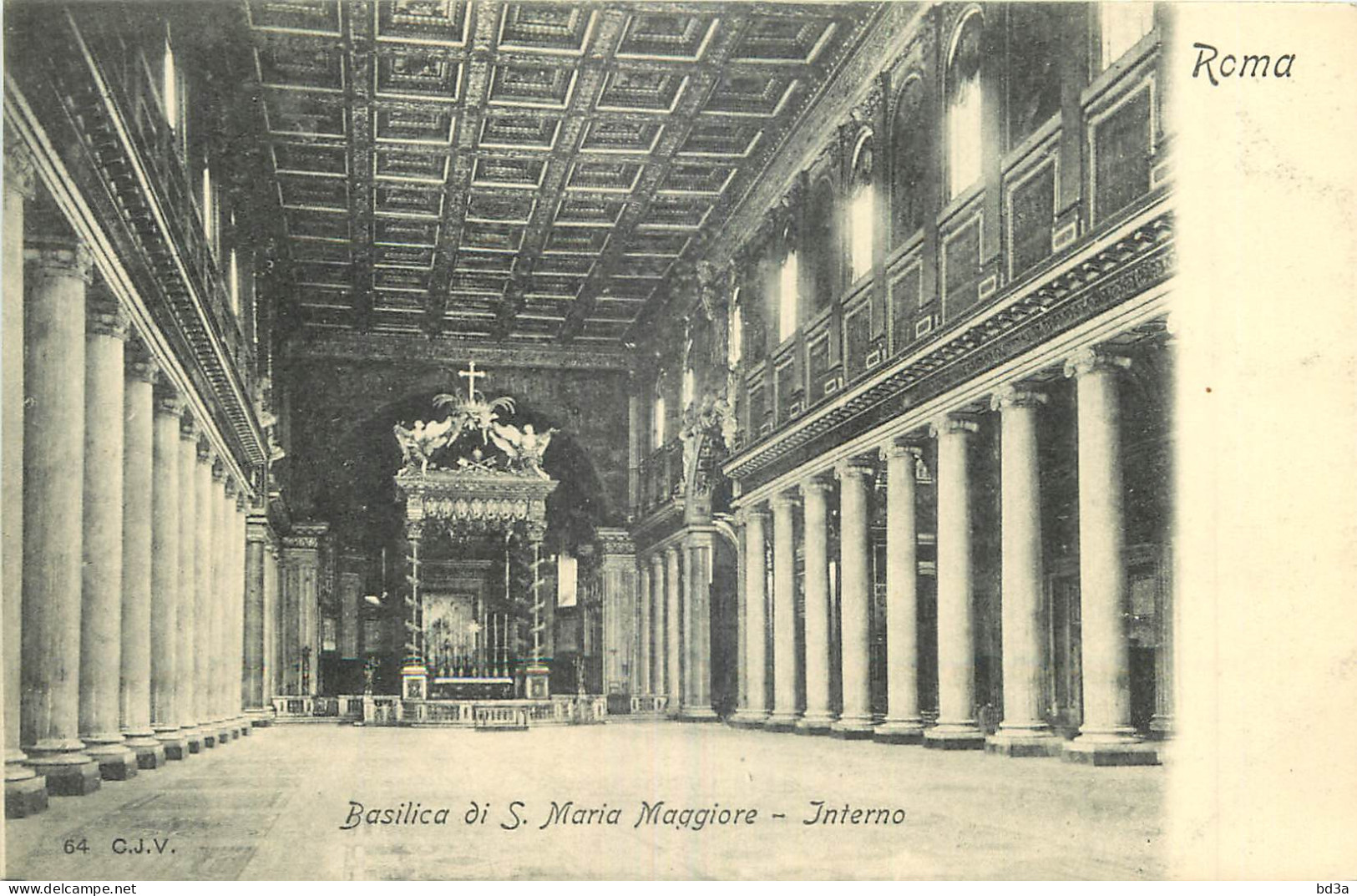 ITALIA ROMA BASILICA DI S. MARIA MAGGIORE INTERNO - Eglises