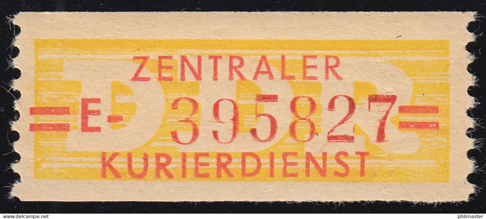 17-E-Neudruck Dienst-B, Billetform, Dünne Balken, ** Postfrisch - Neufs