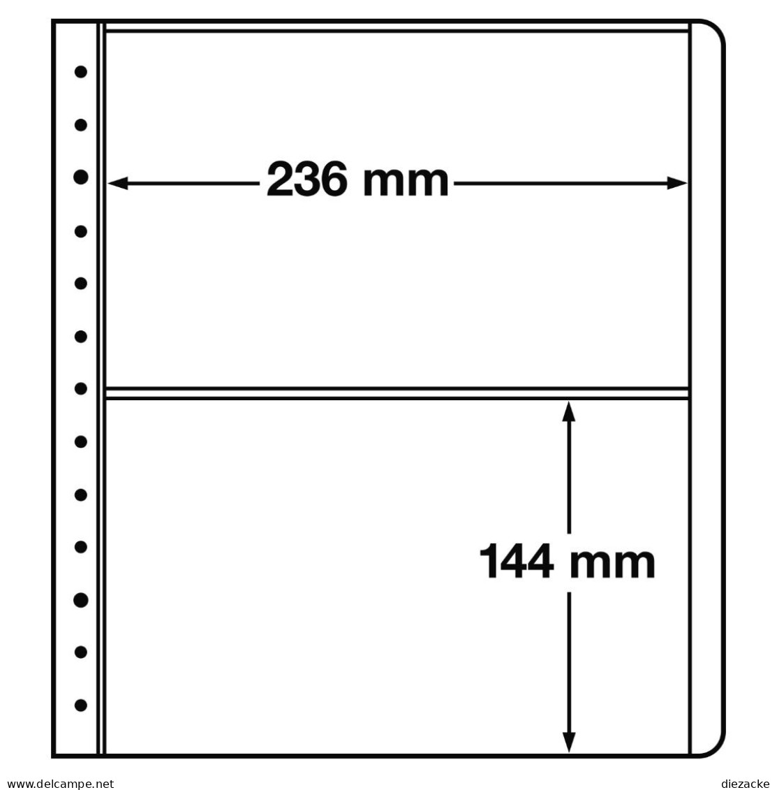 Leuchtturm LB Blankoblätter LB SH 2 (10er Pack) 324854 Neu ( - Blank Pages