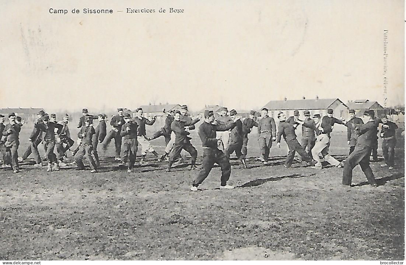 SISSONNE ( 02 ) -  Exercice De Boxe - Boksen