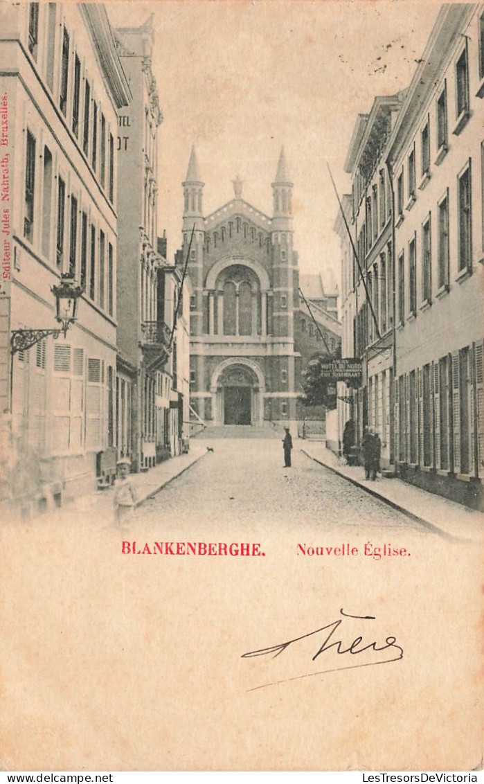 BELGIQUE - Blankenberghe - Nouvelle église - Carte Postale Ancienne - Blankenberge