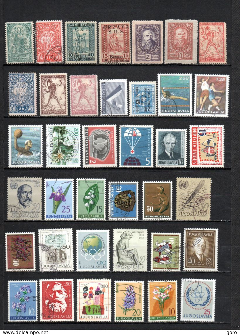 Yugoslavia  .-  Lote Nº   21   ,.   38   Sellos - Collections, Lots & Series