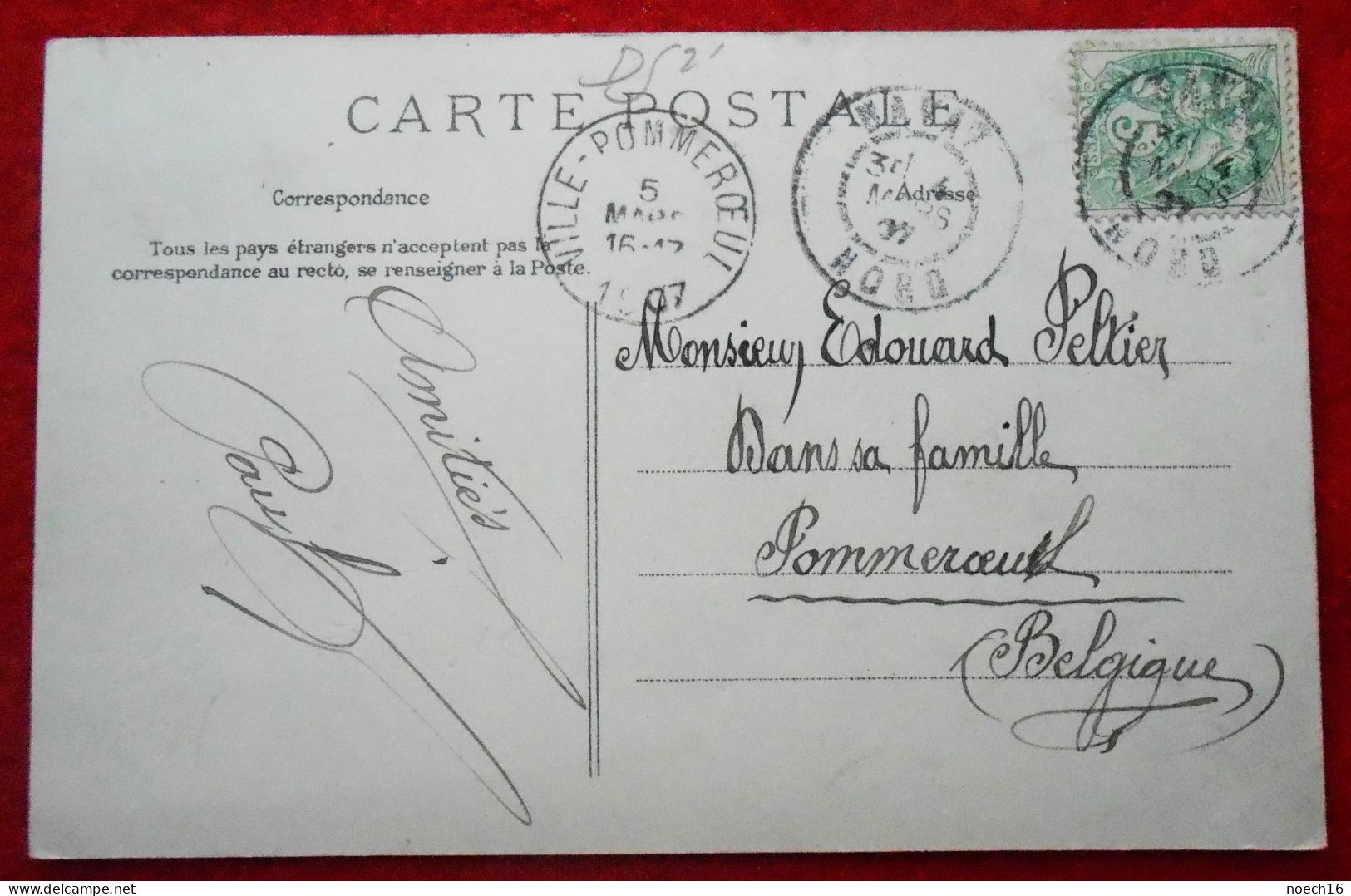 CPA 1907 Bavay - La Colonne Brunehaut (59 France) - Bavay