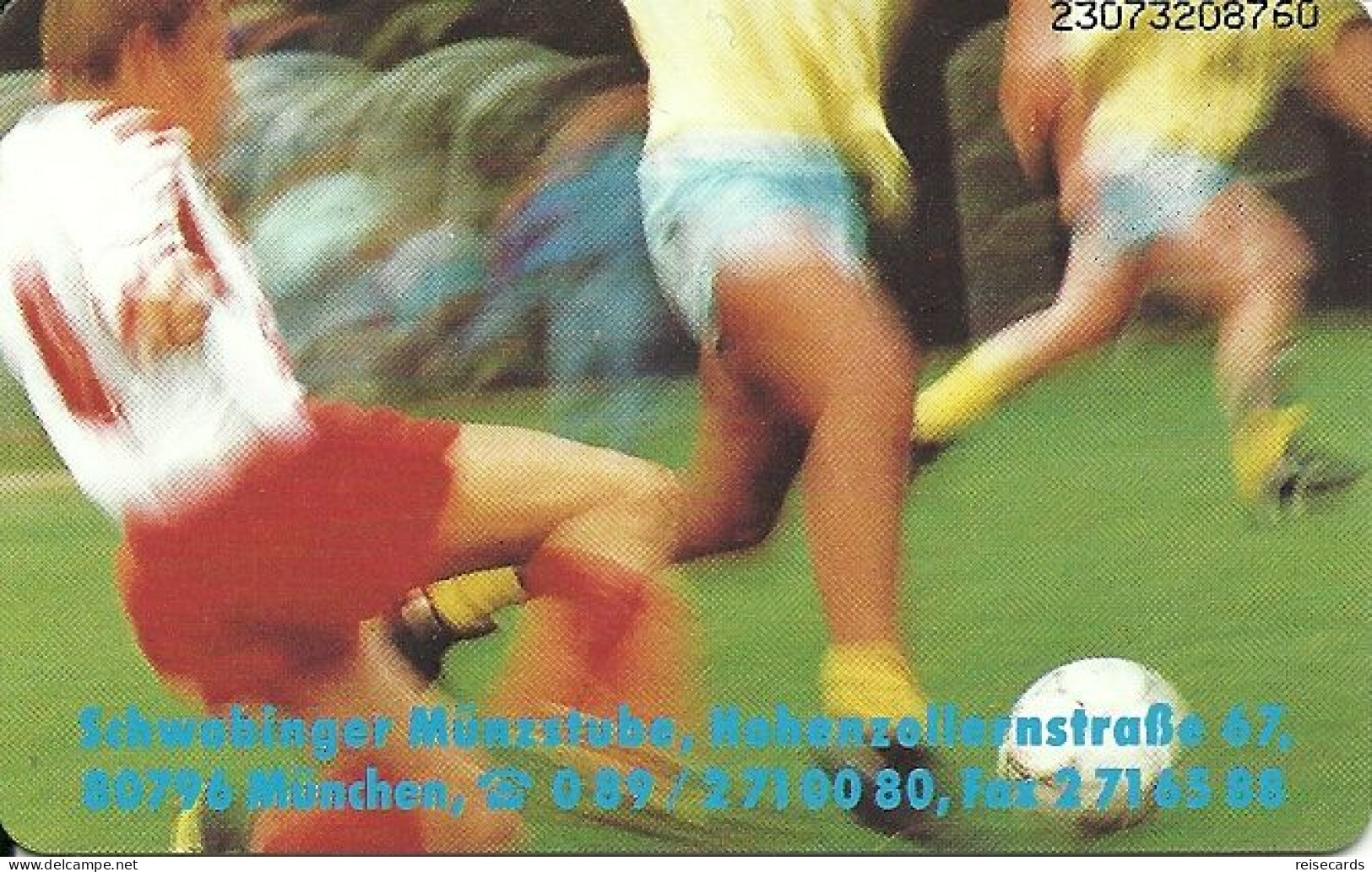 Germany: O 088 A 07.93 Bayerisches Fernsehen - Sport Fussball. Mint - K-Reeksen : Reeks Klanten