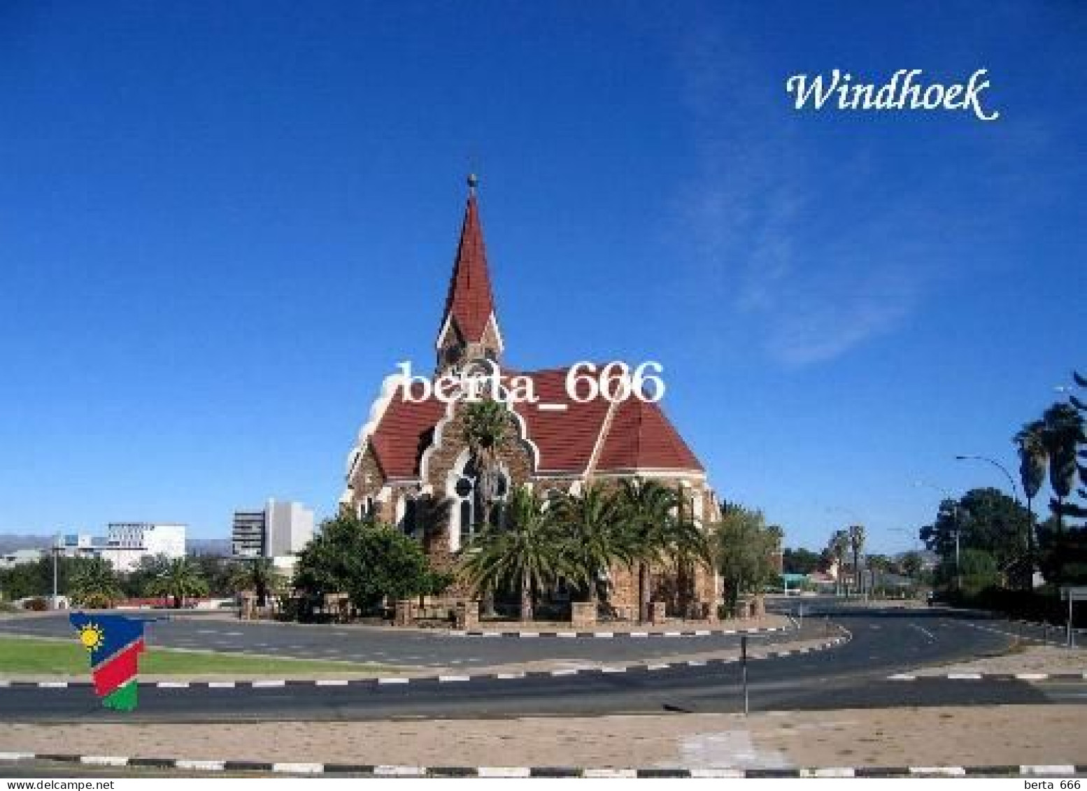 Namibia Windhoek Christ Church New Postcard - Namibia