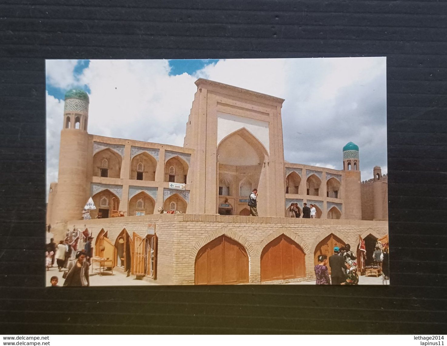 POSTCARD UZBEKISTAN KHIVA THE KUTLUG MURAD INAK MADRASAH VINTAGE TAJJ - Oezbekistan