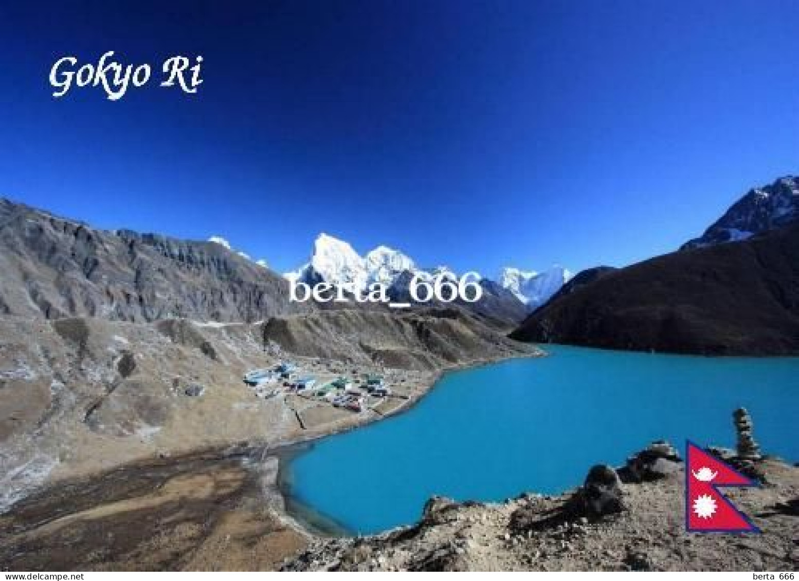 Nepal Himalayas Gokyo Ri Lake New Postcard - Nepal