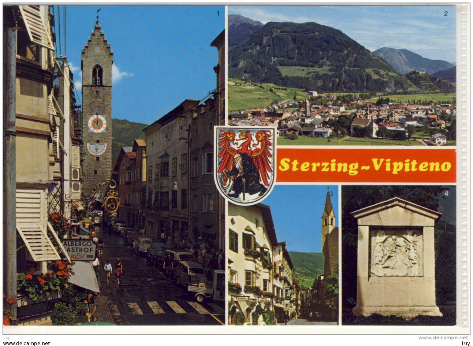 STERZING - VIPITENO, La Torre Civica, Albergo Post, Piazza Principale, .... - Vipiteno