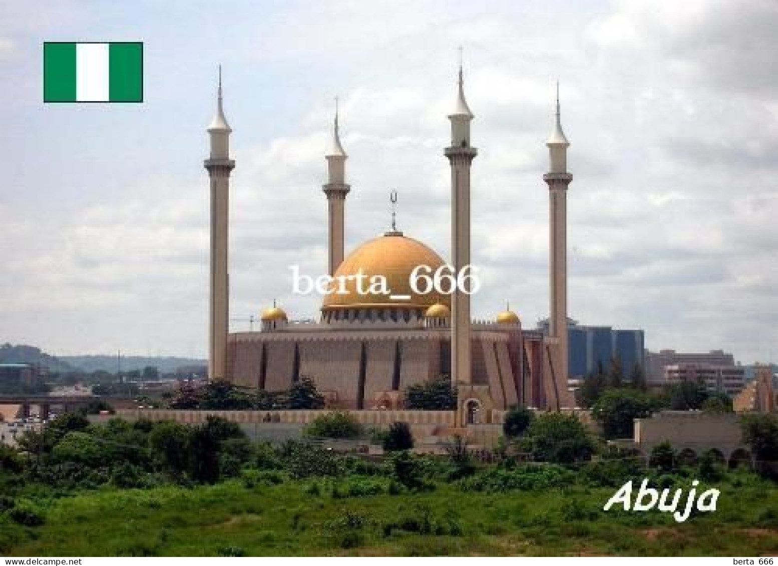 Nigeria Abuja Mosque New Postcard - Nigeria