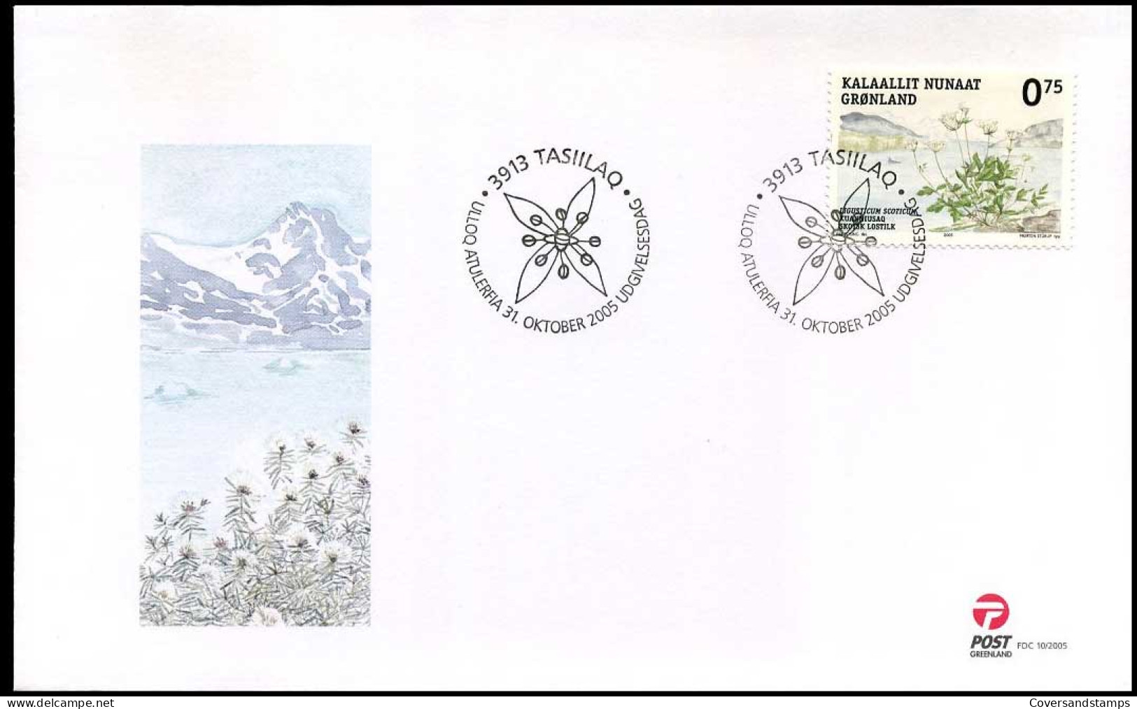 Groenland - FDC - Flowers - FDC