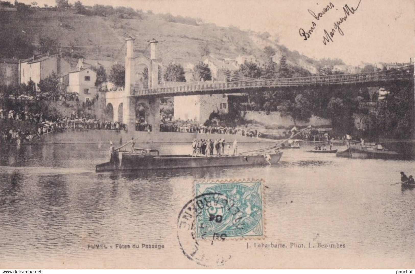 F1-47) FUMEL - FETES DU PASSAGE - ANIMATION -  EN 1904 - Fumel