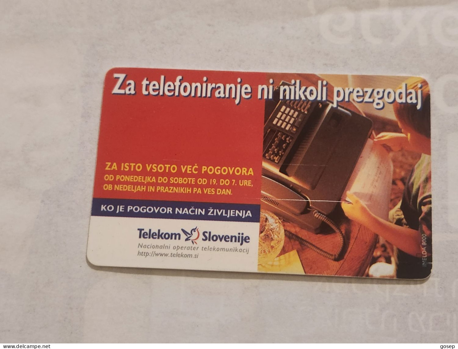 SLOVENIA-(SI-TLS-0082)-Gorski Apolon-(2)-(25units)-(?)-(1/1998)-(tirage-10.000)-used Card+1card,prepiad - Eslovenia