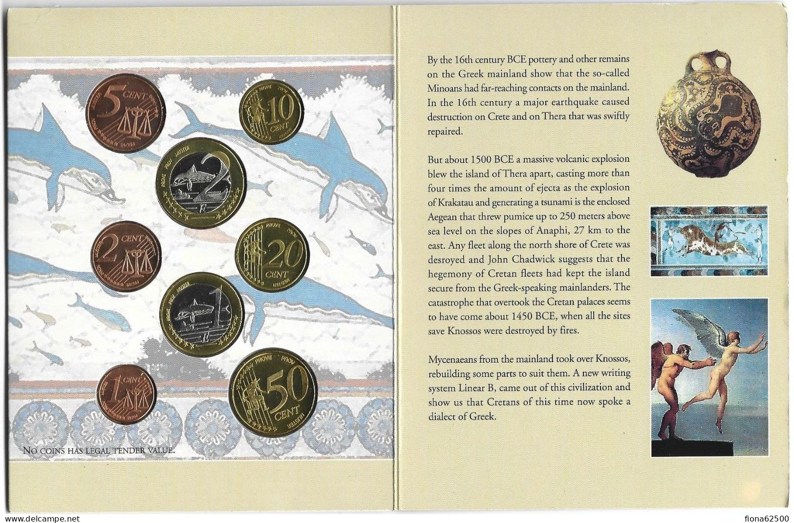 SERIE € ESSAIS 2004 . CRETE . - Private Proofs / Unofficial