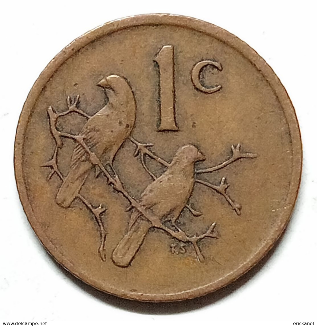 SOUTH AFRICA 1977 1 CENT - Zuid-Afrika