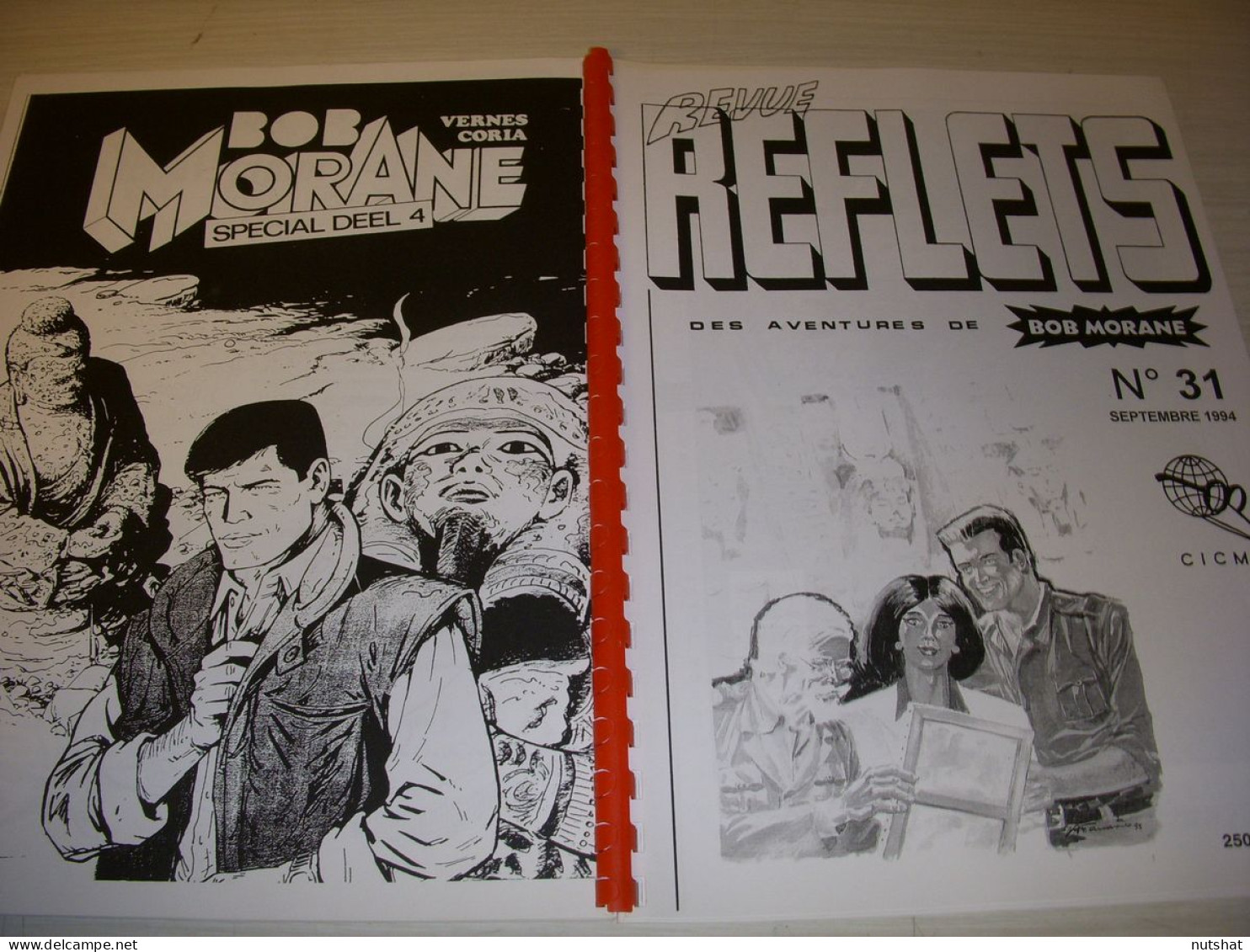 REVUE REFLETS Bob MORANE 31 09.1994 DOSSIER COLLECTION Les Bob MORANE De TYPE I  - Bob Morane