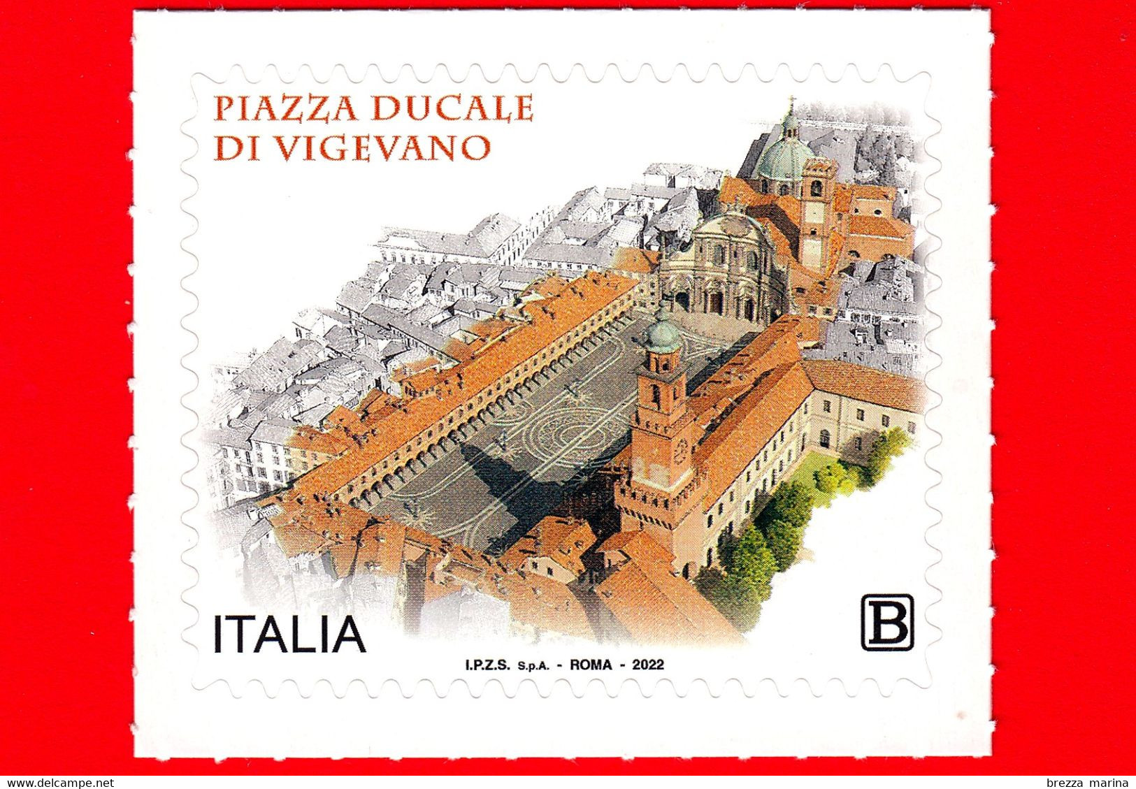 Nuovo - MNH - ITALIA - 2022 - Piazza Ducale Di Vigevano - Torre Del Bramante - Duomo - B - 2021-...: Ungebraucht