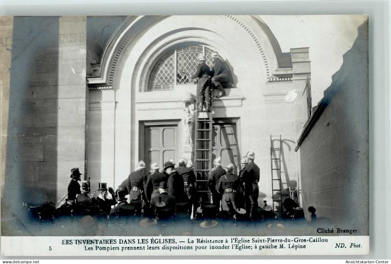 13019201 - Feuerwehr Foto AK Feuerwehr Im Einsatz - Les - Sapeurs-Pompiers