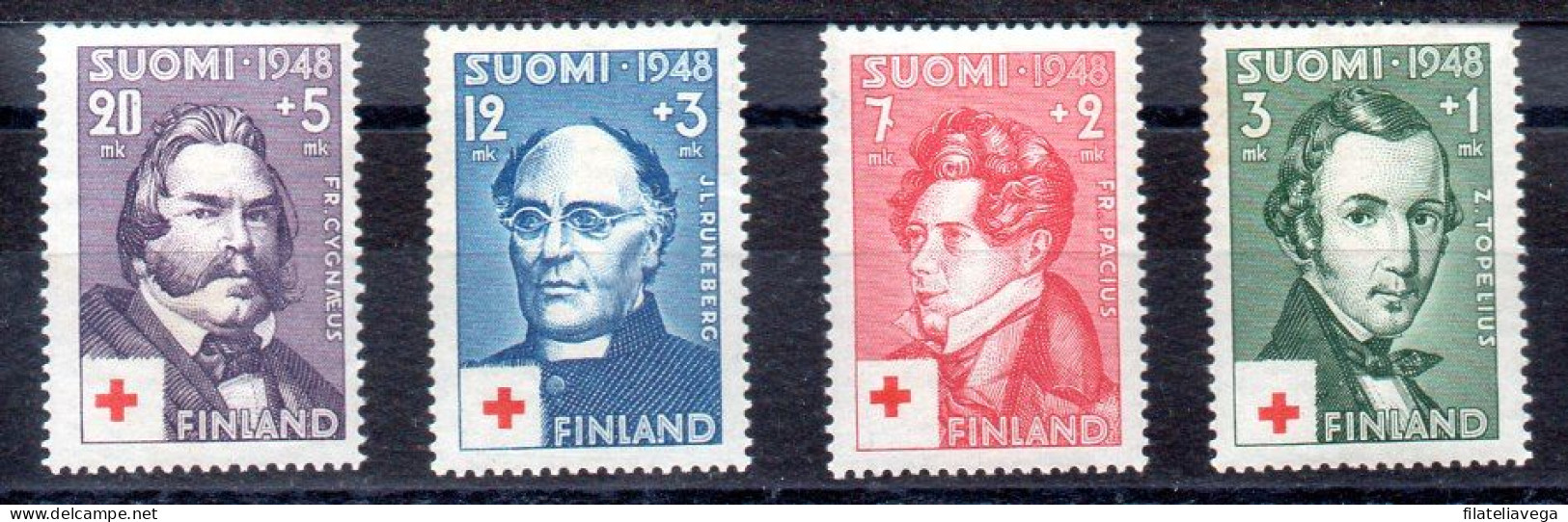 Finlandia Serie Nº Yvert 334/37 ** - Neufs