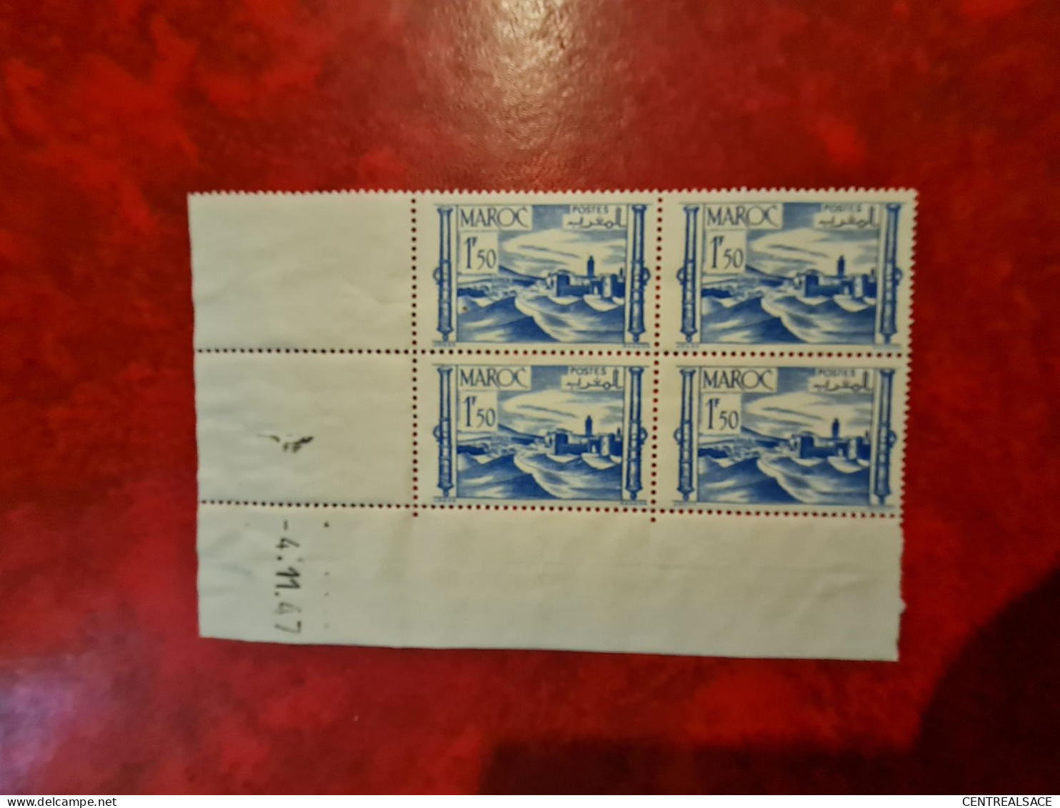 MAROC COIN DATE N° 252   DU 1/11/1947 - Unused Stamps