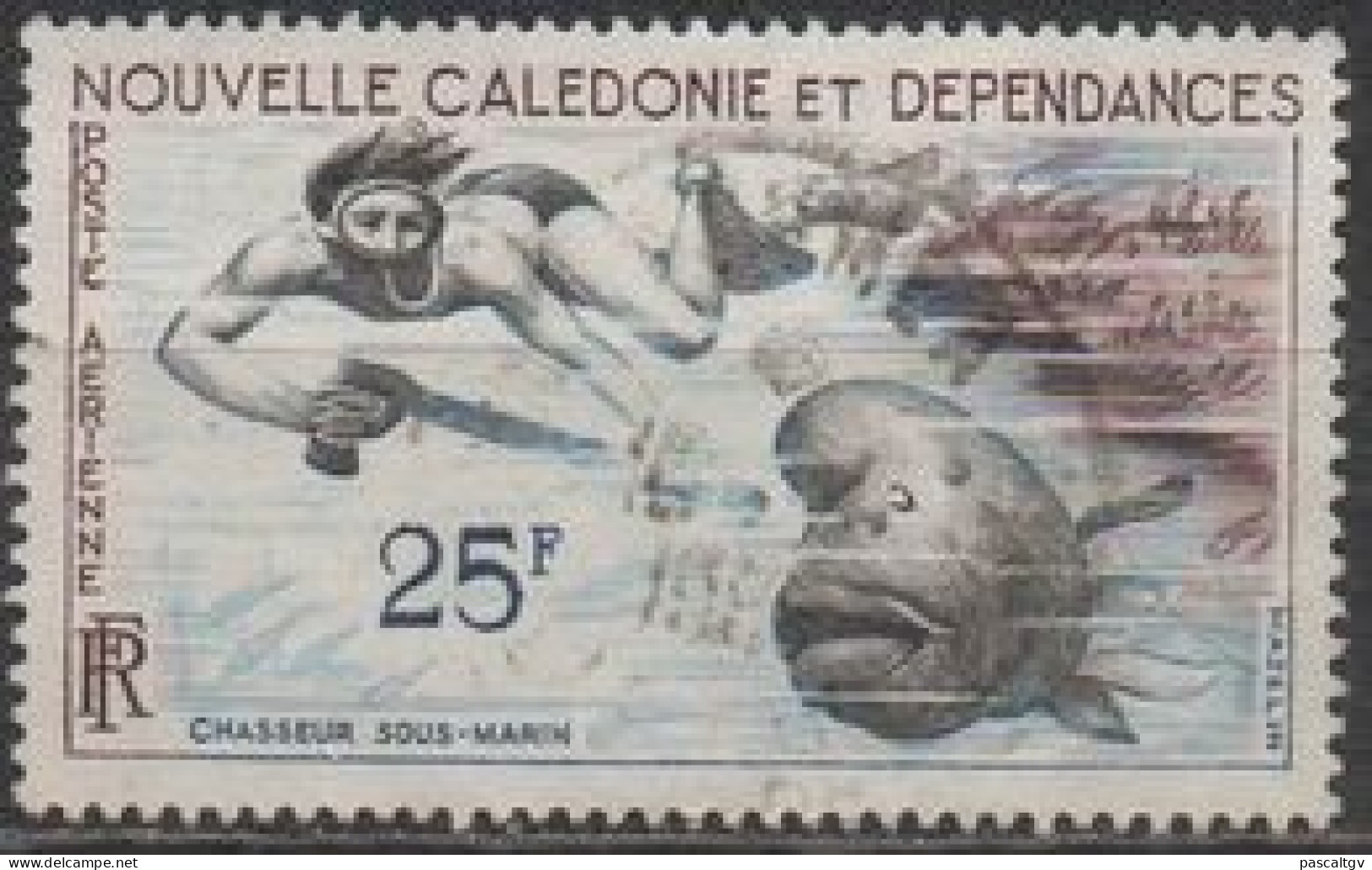 Nouvelle Calédonie - 1955/62 - PA N°69 Oblitéré - Used Stamps