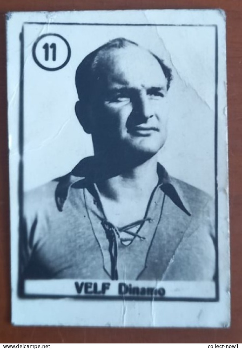 #12  Rare Football Card -  Velf ( FC DINAMO ZAGREB)  CROATIA  Yugoslavia - Andere & Zonder Classificatie