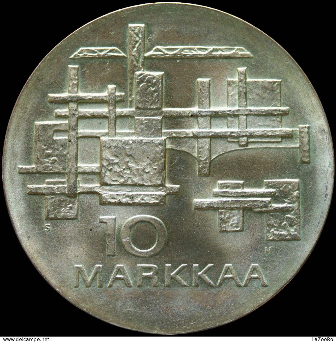 LaZooRo: Finland 10 Markkaa 1967 UNC - Silver - Finland