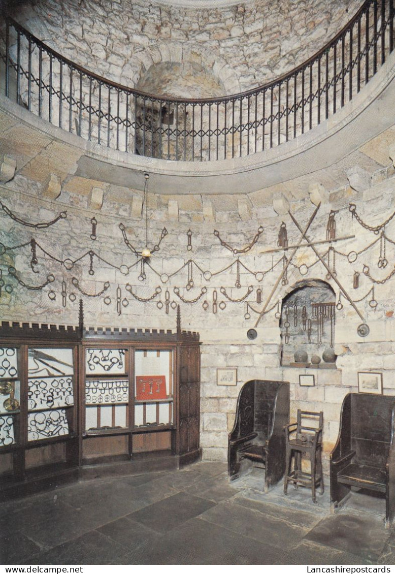 Postcard Lancaster Castle Hadrians Tower Handcuffs On Display [ Prison Int ] My Ref B26465 - Sonstige & Ohne Zuordnung