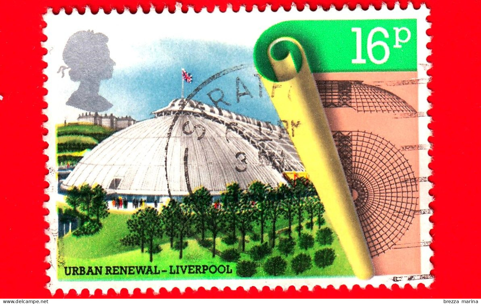 GB  - UK - GRAN BRETAGNA - Usato - 1984 - Rinnovamento Urbano - Esposizioni - Garden Festival Hall, Liverpool - 16 - Used Stamps