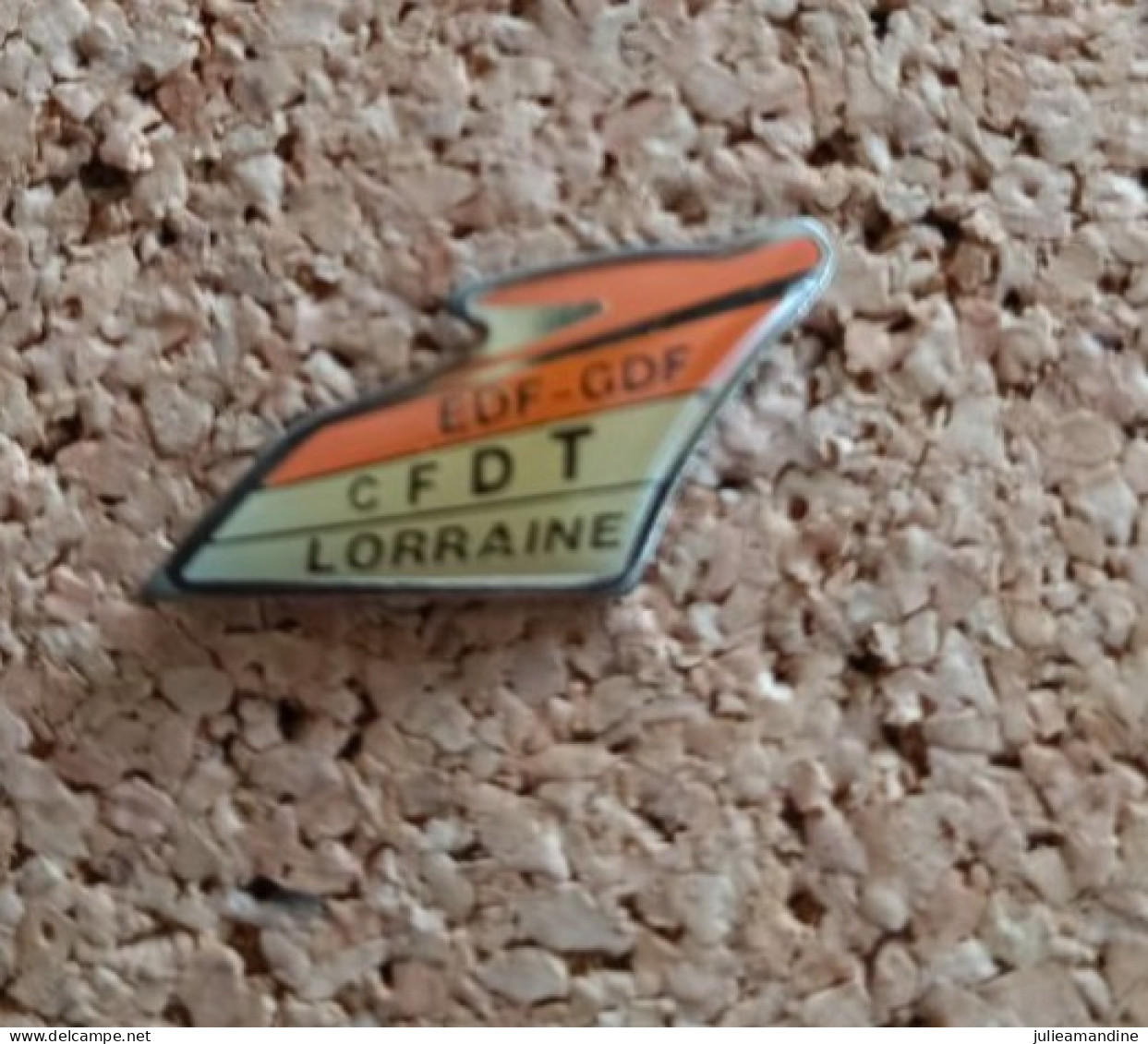 Pins EDF GDF Syndicat CFDT Lorraine - EDF GDF