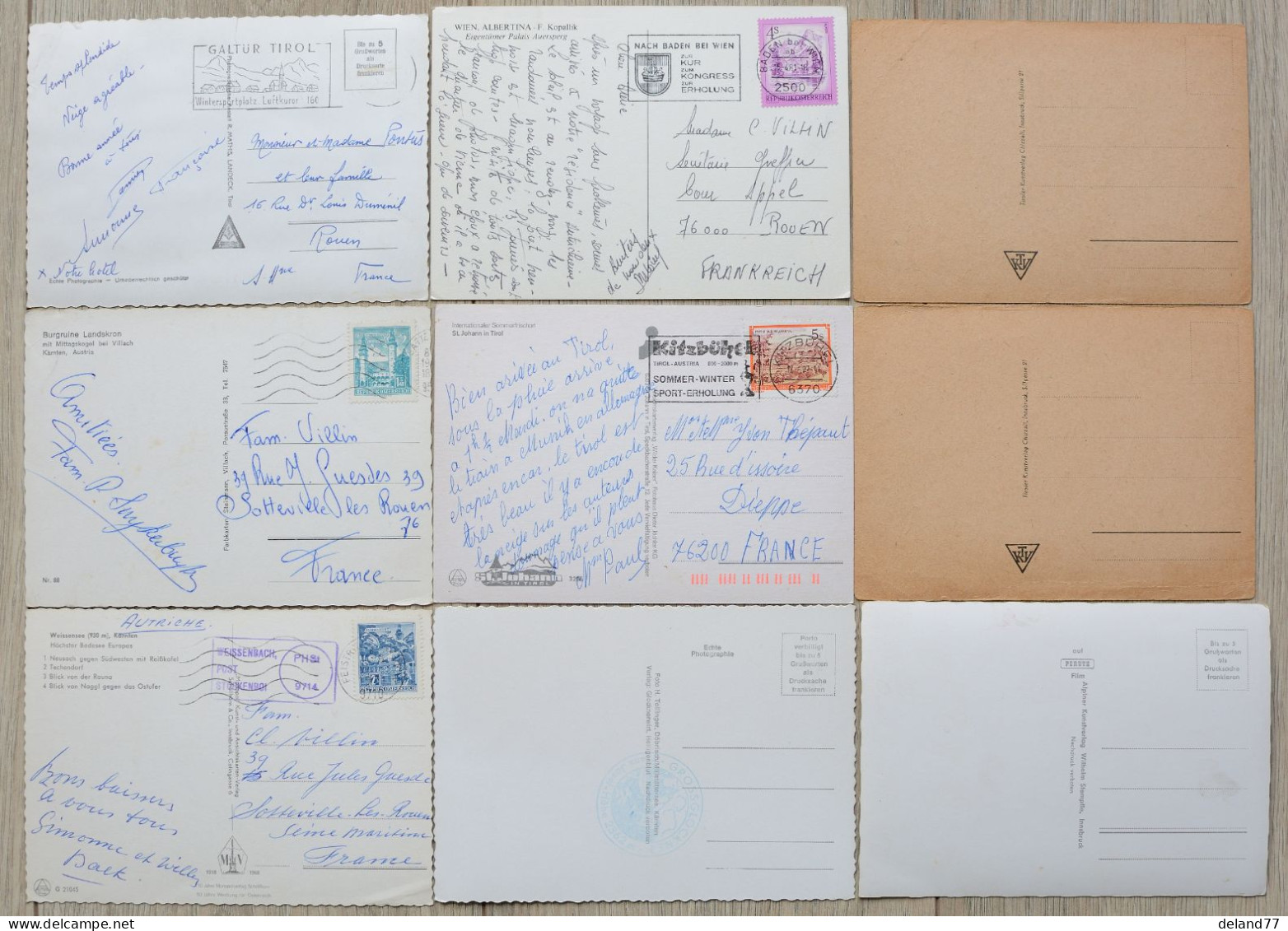 AUTRICHE - Lot de 35 Cartes Postales - Divers