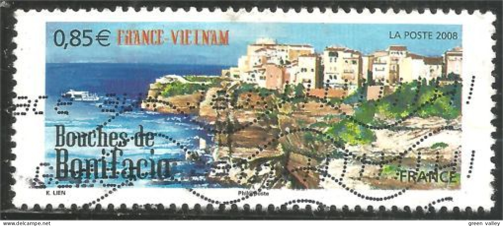 331eu-116 France Vietnam Bouches Bonifacio - Used Stamps