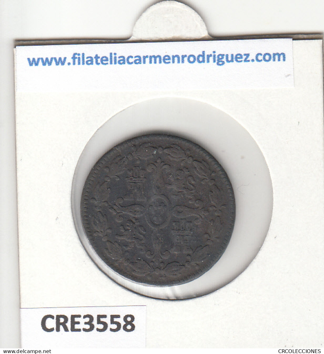 CRE3558 MONEDA ESPAÑA CARLOS III 4 MARAVEDIS SEGOVIA 1773 - Other & Unclassified