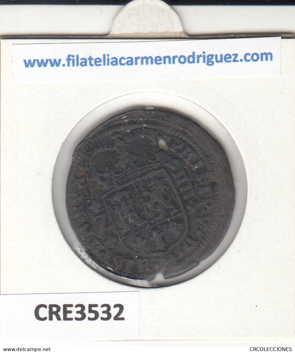 CRE3532 MONEDA ESPAÑA FELIPE V 4 MARAVEDIS ZARAGOZA 1719 - Autres & Non Classés