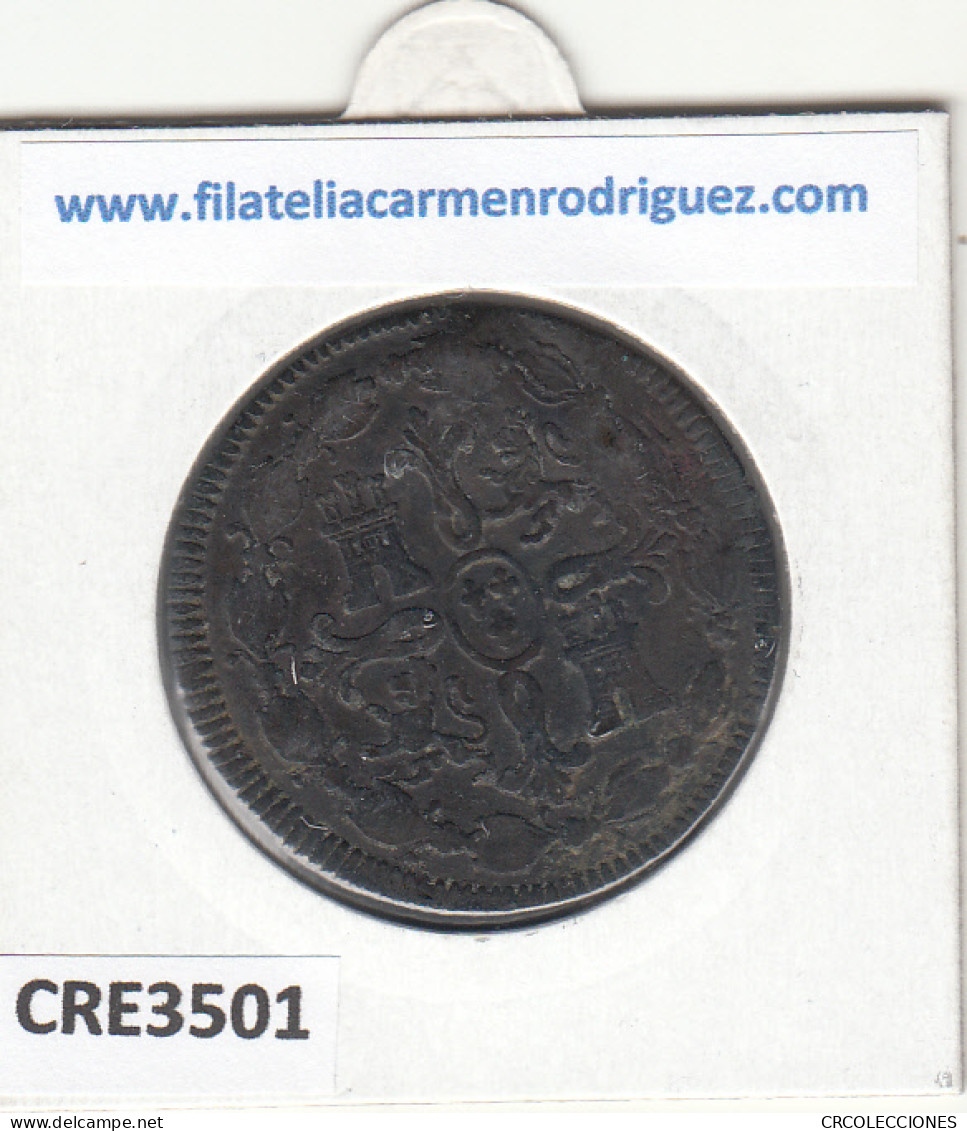 CRE3501 MONEDA ESPAÑA FERNANDO VII 8 MARAVEDIS JUBIA 1818 - Altri & Non Classificati