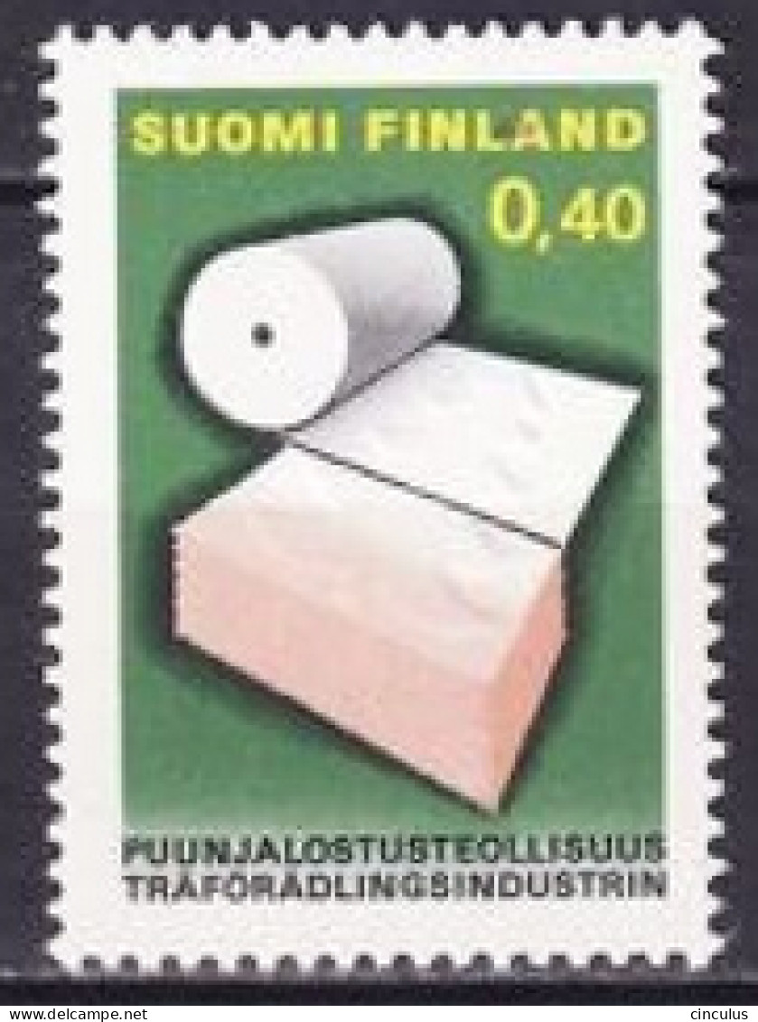 1968. Finland. Wood Processing Industry. MNH. Mi. Nr. 648 - Nuovi