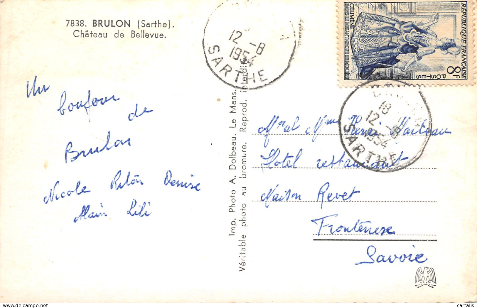 72-BRULON-N°C-3674-H/0281 - Brulon