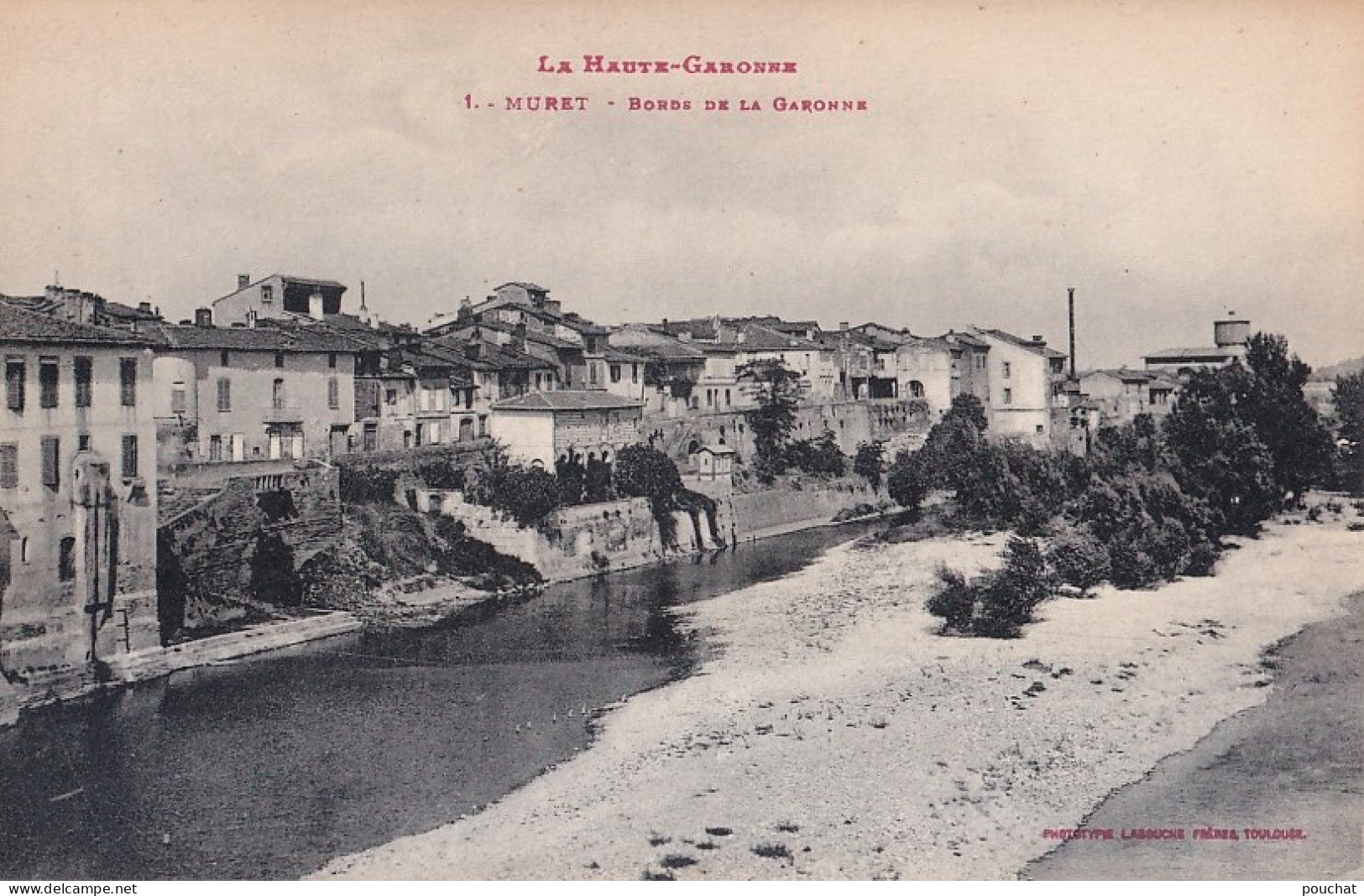 A21-MURET - HAUTE GARONNE - VUE GENERALE - ( 2 SCANS )  - Muret