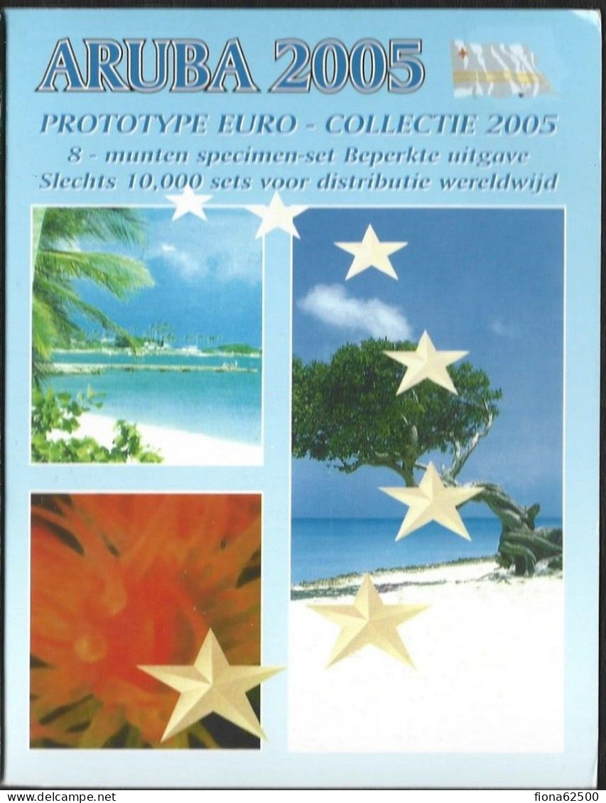 SERIE € ESSAIS 2005 . ARUBA . - Private Proofs / Unofficial