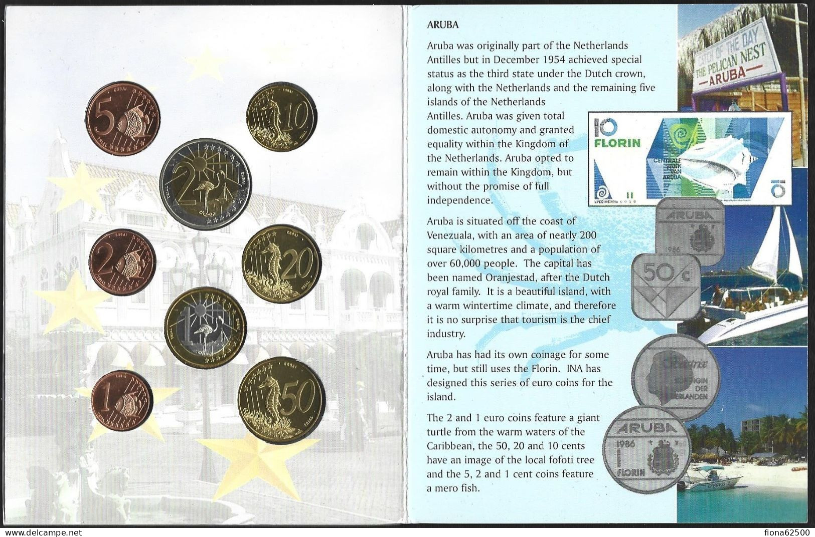 SERIE € ESSAIS 2005 . ARUBA . - Private Proofs / Unofficial