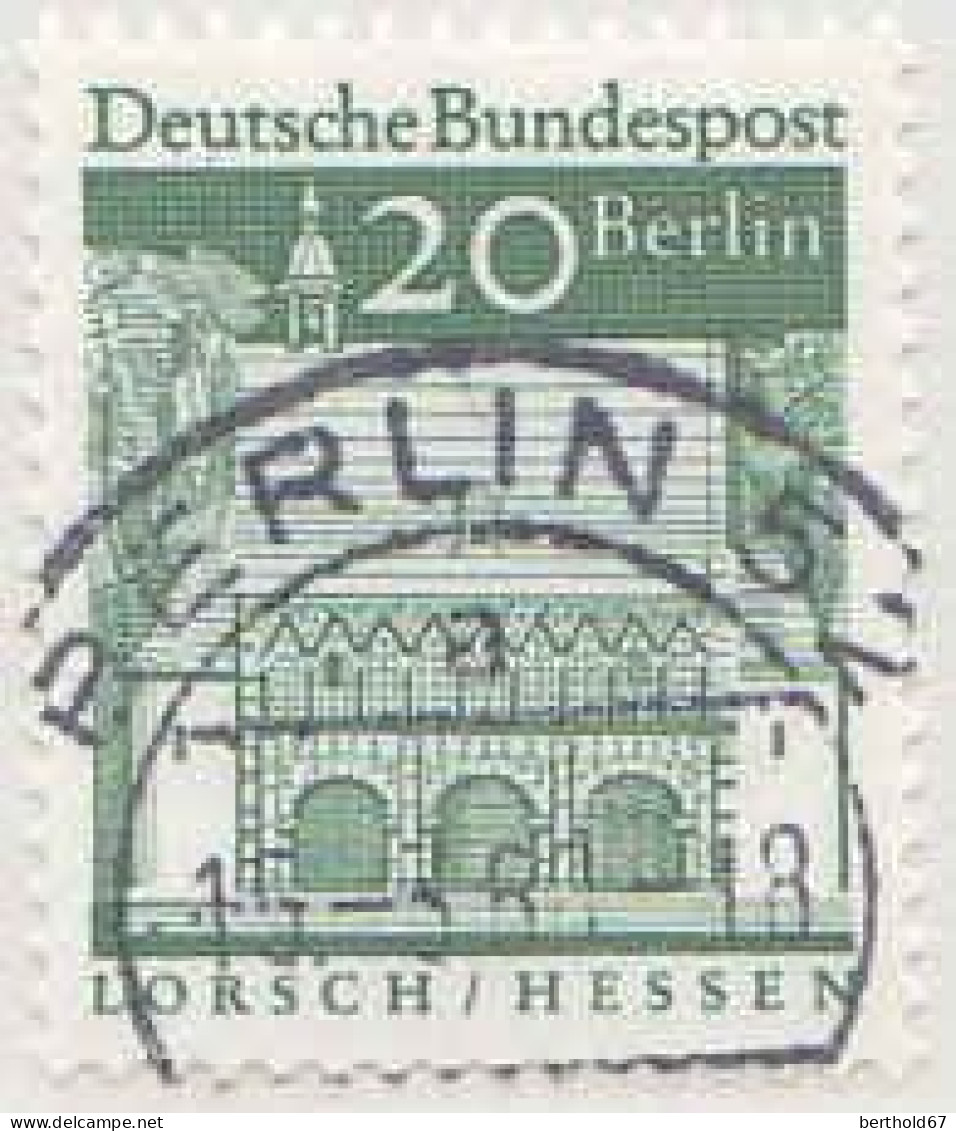 Berlin Poste Obl Yv:272 Mi:273 Lorsch Hessen Torhalle (TB Cachet Rond) - Used Stamps