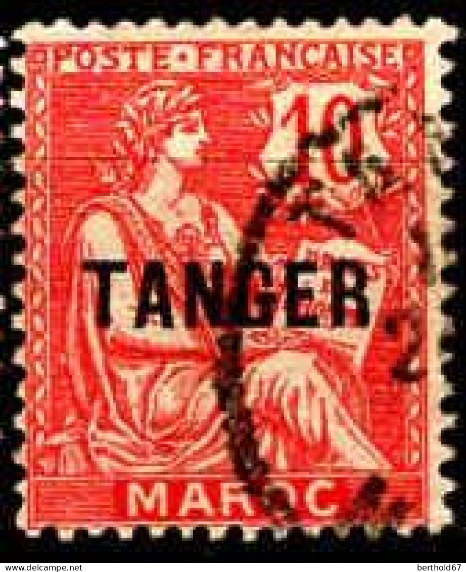 Maroc (Prot.Fr) Poste Obl Yv: 85 Mi:5 Mouchon Typ2 Retouché (TB Cachet Rond) - Used Stamps